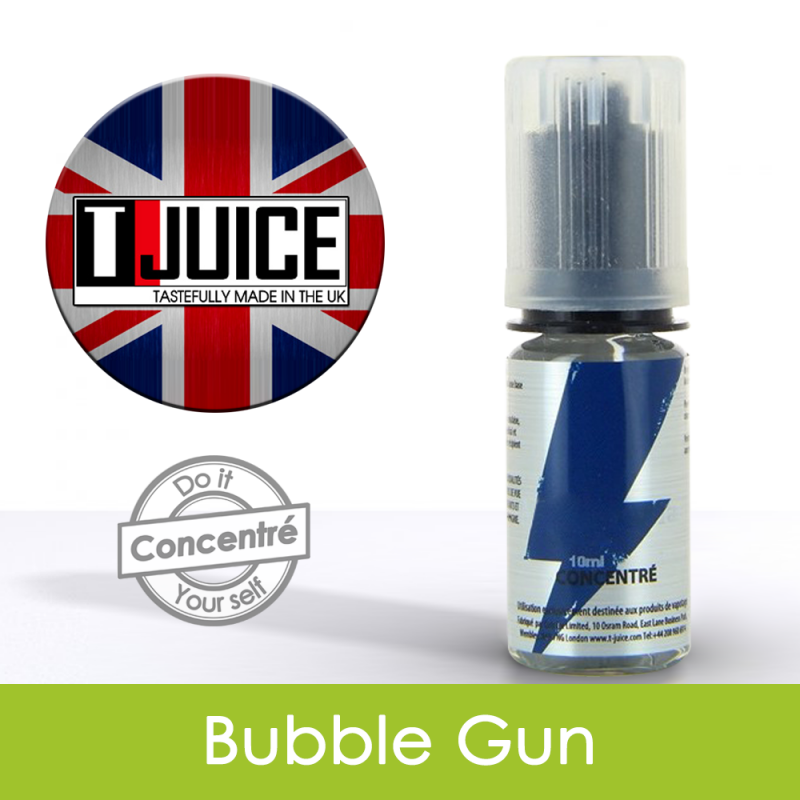 Eliquide Concentré Bubble Gun Tjuice Eliquide Concentré Bubble Gun Tjuice