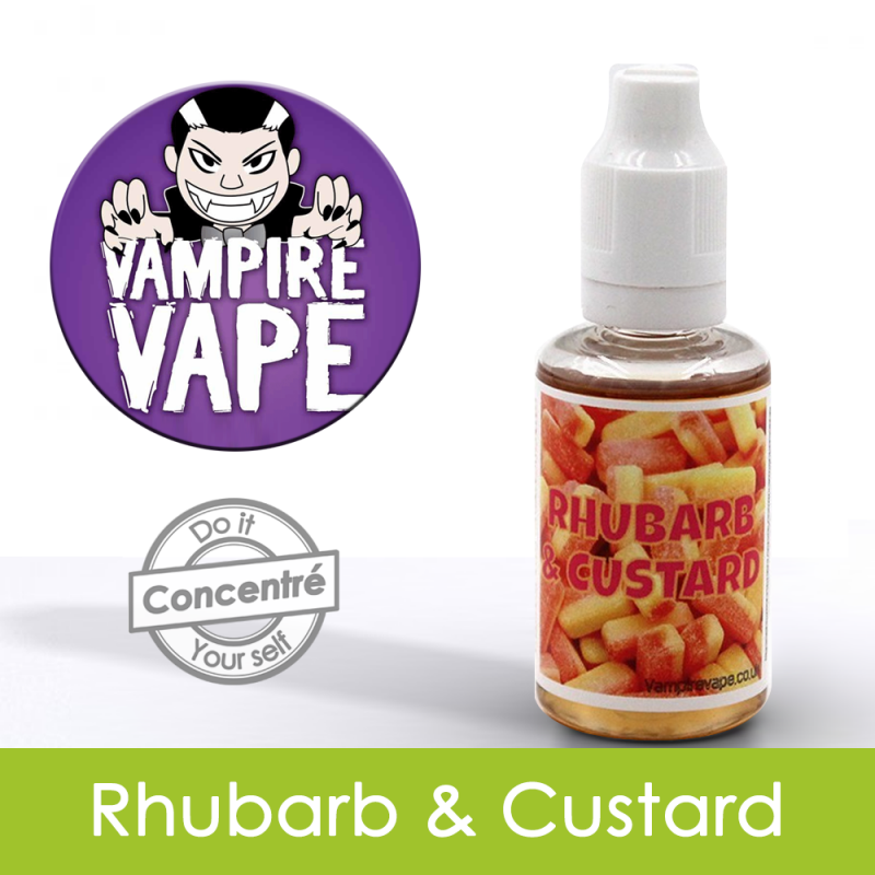 Eliquide Rhubarb Custard Vampire Vap Eliquide Rhubarb Custard Vampire Vap