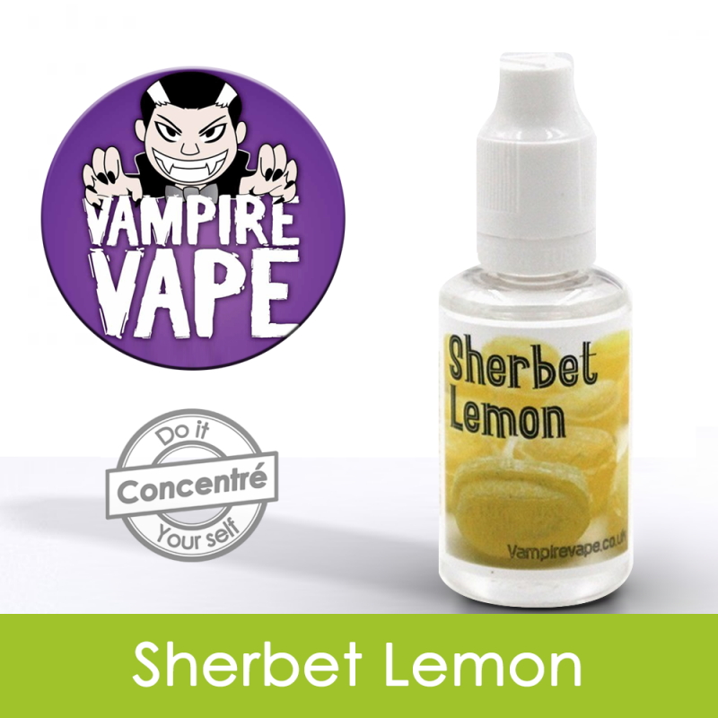 Eliquide Concentré Sherbert Lemon Vampire Vap Eliquide Concentré Sherbert Lemon Vampire Vap