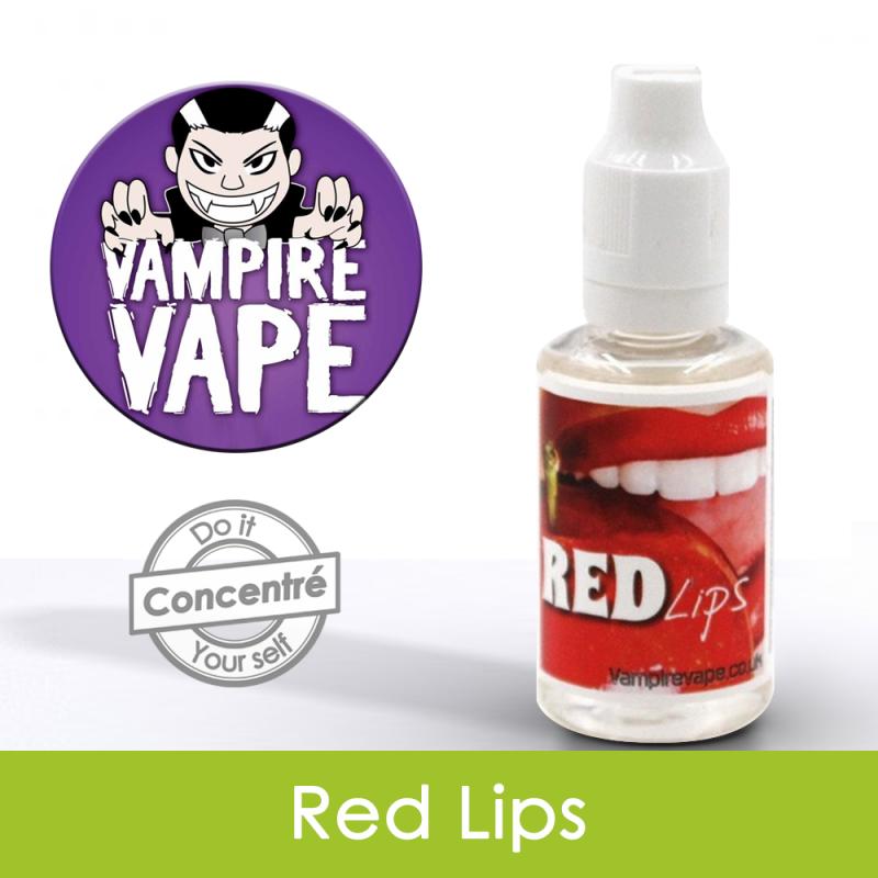 Eliquide Concentré Red Lips Vampire Vap Eliquide Concentré Red Lips Vampire Vap