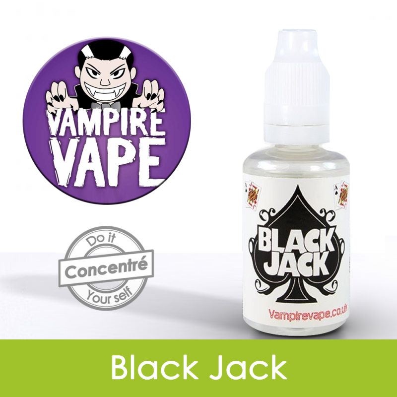 Eliquide Concentré Black Jack Vampire Vap Eliquide Concentré Black Jack Vampire Vap