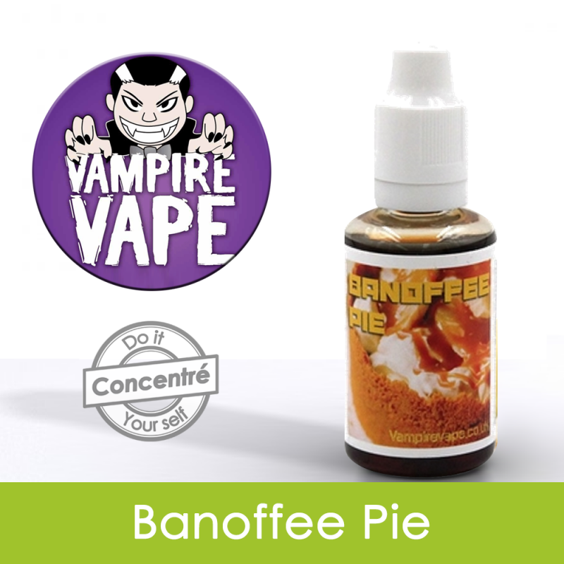 Eliquide Concentré Banoffe Pie Vampire Vap Eliquide Concentré Banoffe Pie Vampire Vap