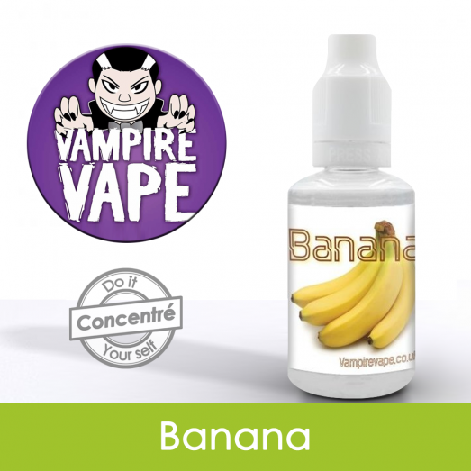 Eliquide Concentré Banana - Vampire Vap Eliquide Concentré Banana - Vampire Vap