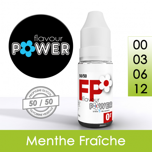 Eliquide Menthe Fraîche - Flavour Power Eliquide Menthe Fraîche - Flavour Power