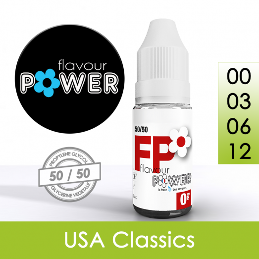 Eliquide USA Classics Premium - Flavour Power Eliquide USA Classics Premium - Flavour Power