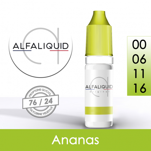 Eliquide Ananas - Alfaliquid Eliquide Ananas - Alfaliquid