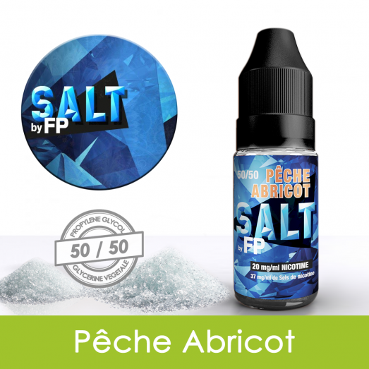 Eliquide sels de nicotine Pêche abricot Salt by FP : 5,31 € Eliquide sels de nicotine Pêche abricot Salt by FP : 5,31 €