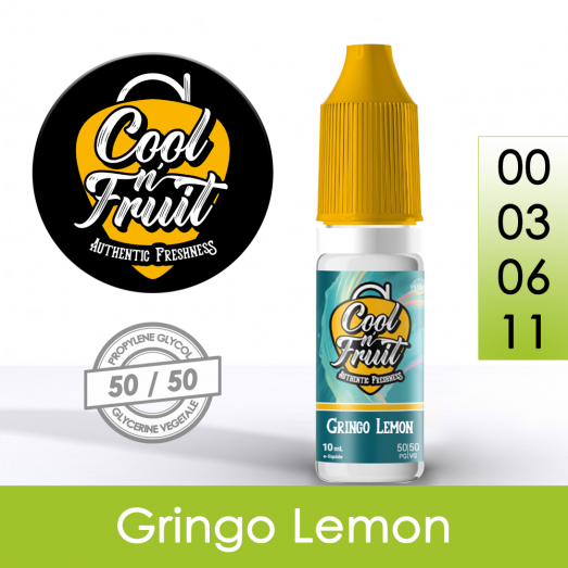 Eliquide Gringo Lemon - Cool n'Fruit Eliquide Gringo Lemon - Cool n'Fruit
