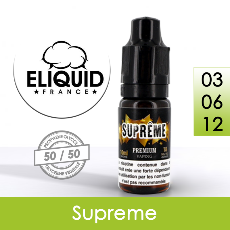 Eliquide Supreme Eliquid France partir de 4,13 livr Eliquide Supreme Eliquid France partir de 4,13 livr