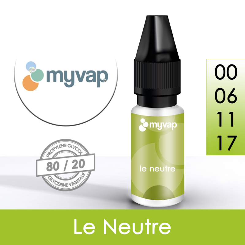 e-liquide-fr store Eliquide Le Neutre myVap à partir de 4,13 € livraison Gratuite