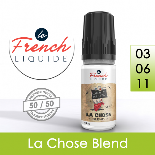 Eliquide La Chose Blend - Le French Liquide Eliquide La Chose Blend - Le French Liquide