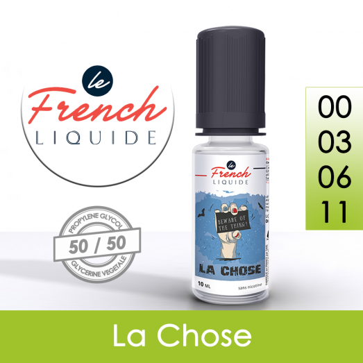 Eliquide La Chose - Le French Liquide Eliquide La Chose - Le French Liquide