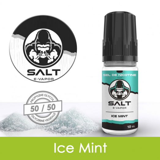 Eliquide sels de nicotine Ice Mint Salt E-Vapor : 6,21 € Eliquide sels de nicotine Ice Mint Salt E-Vapor : 6,21 €