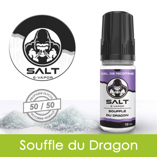 Eliquide sels de nicotine Souffle du Dragon Salt E-Vapor : 6,21 € Eliquide sels de nicotine Souffle du Dragon Salt E-Vapor : 6,21 €
