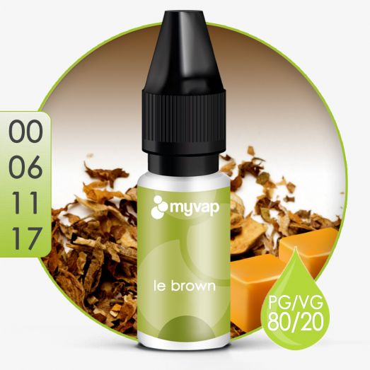 elfbar nachfüll pod läuft aus E-liquide Brun 10ml Sels de nicotine - Origin's by FP main image 0