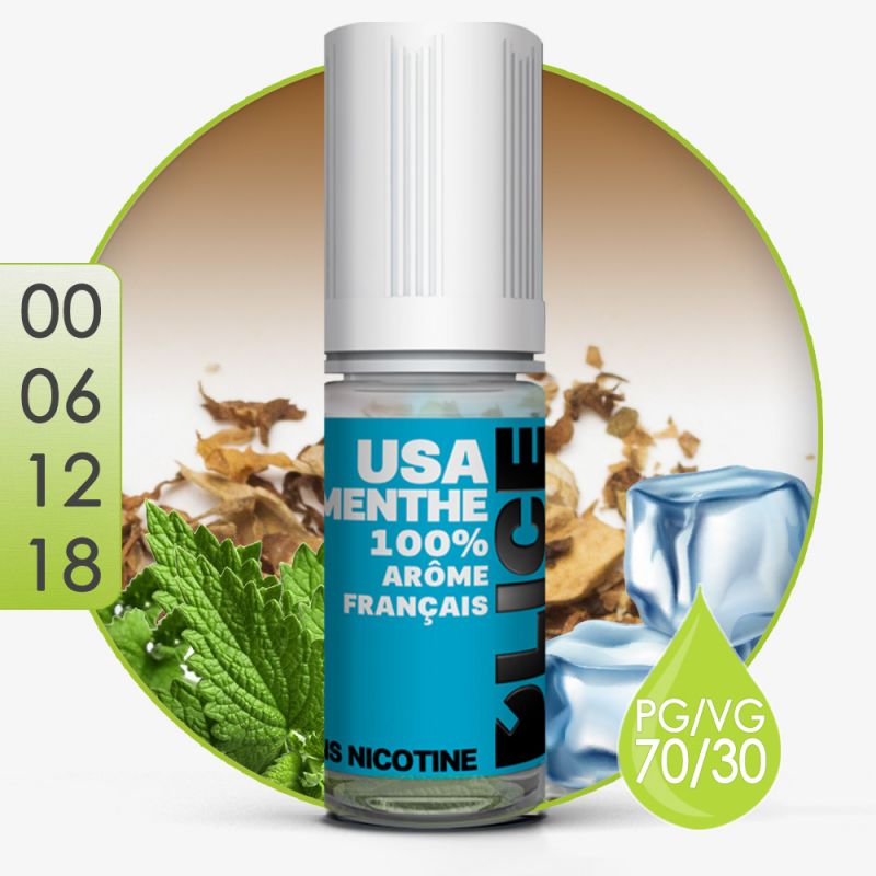 Eliquide USA Menthe DLICE partir de 4,13 livraison Gratuite Eliquide USA Menthe DLICE partir de 4,13 livraison Gratuite