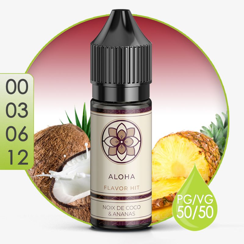 Eliquide Aloha Flavor Hit  partir de 4,13  livraison Gratuite