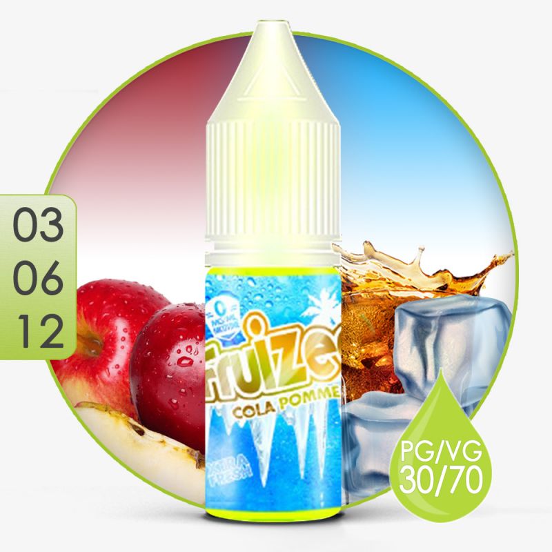 E-liquide Fruizee - Cola Pomme 50ml (Pomme, Cola, Xtra Fresh) – Shifters