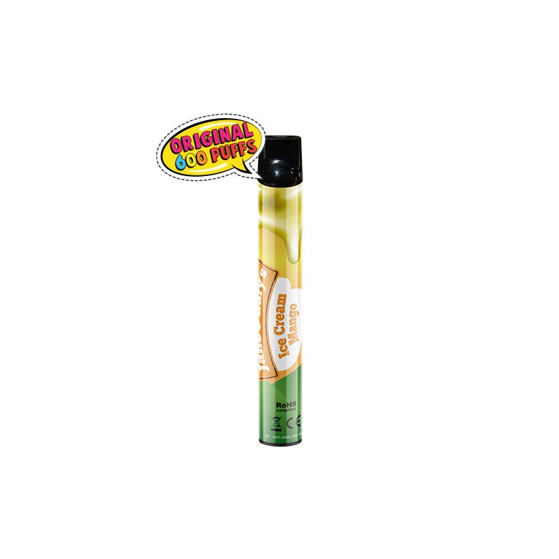 Vape Pen Ice Cream Mango - Wpuff - Liquideo