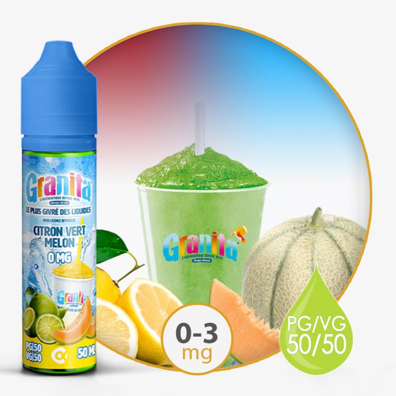 Eliquide Granita Citron Vert Melon Alfaliquid  partir de 19,90