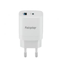 Chargeur secteur USB Rapide FairPlay