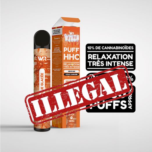 Puff HHC Mango Ice - White Rabbit Puff HHC Mango Ice - White Rabbit