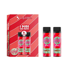 Recharges Grosse Fraise Wpuff 1800 Wpuff - Liquideo