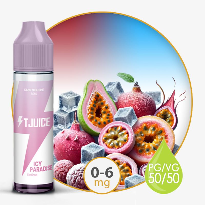 Eliquide Icy Paradise 50-100ml Tjuice  partir de 16,91