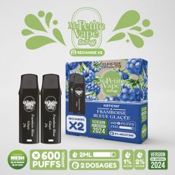 Recharge RePuff Framboise Bleue Glacée Ma Petite Vape