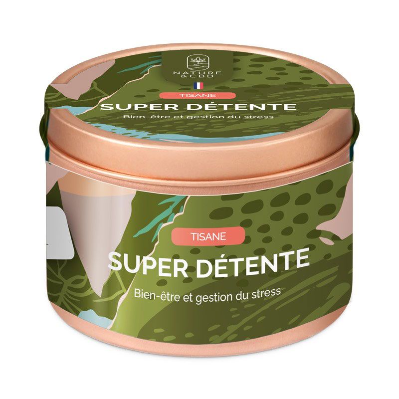 Tisane CBD - Super détente - Nature & CBD