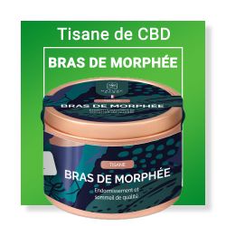 Tisane CBD - Bras de Morphée Nature & CBD