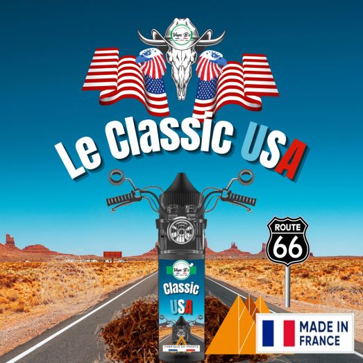Eliquide Classic USA 50ml Vape Bio Eliquide Classic USA 50ml Vape Bio