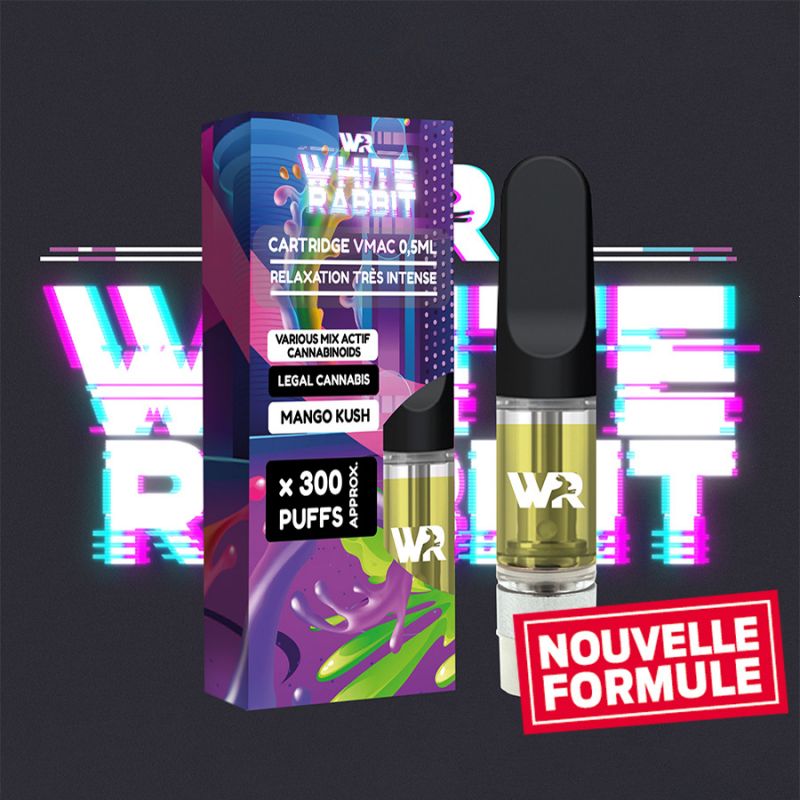 Cartouche WAX VMAC 95% Mango Kush - White Rabbit