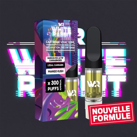 Cartouche WAX VMAC 95% Mango Kush - White Rabbit