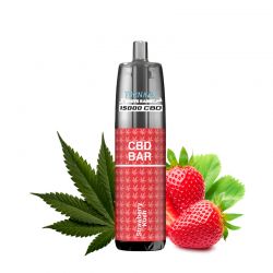 Puff CBD Strawberry Kush Tornado 15000 White Rabbit