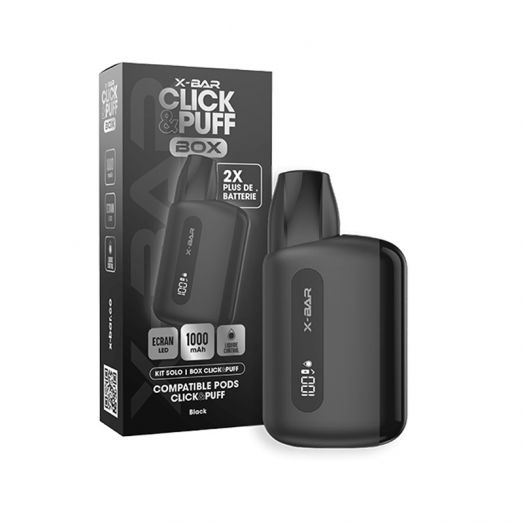 Batterie Click & Puff Box - X-Bar Batterie Click & Puff Box - X-Bar