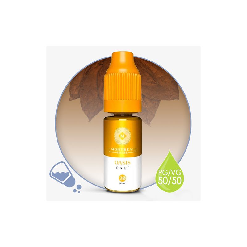 Eliquide sels de nicotine Oasis Montral Original : 5,31