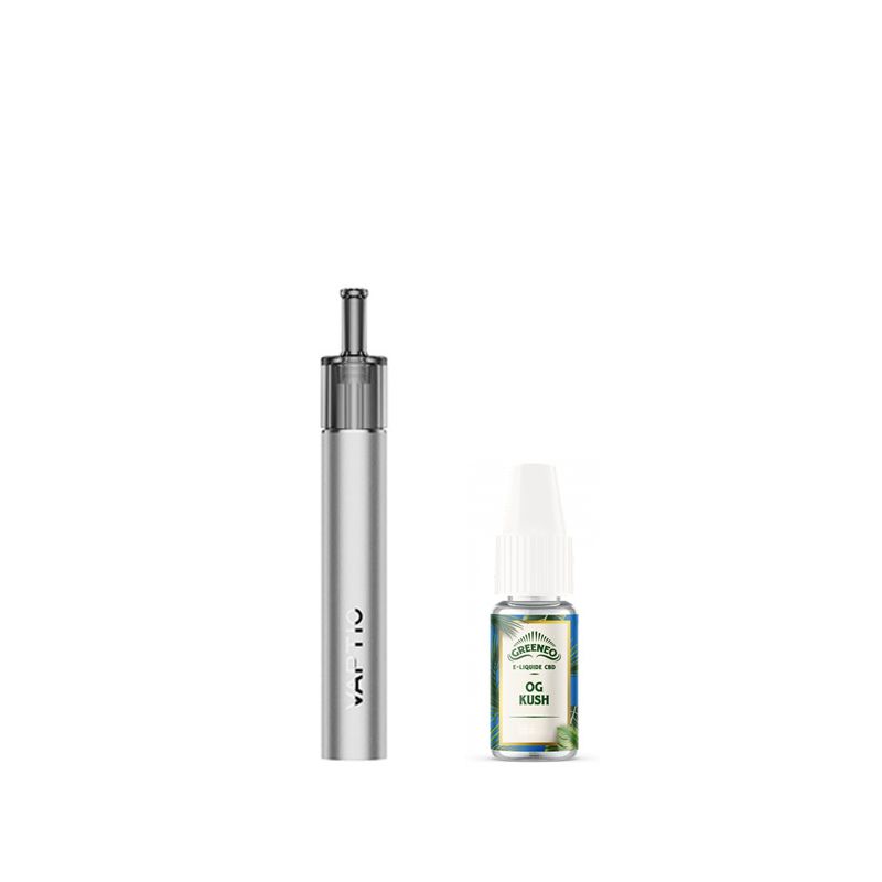 Pack Slim Starter + E-liquide CBD - Vaptio