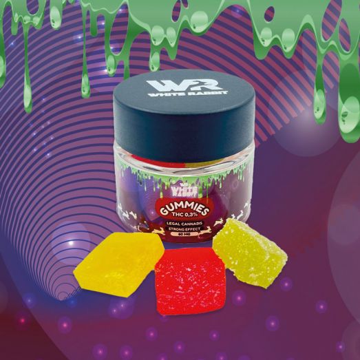 Gummies THC 60mg - White Rabbit