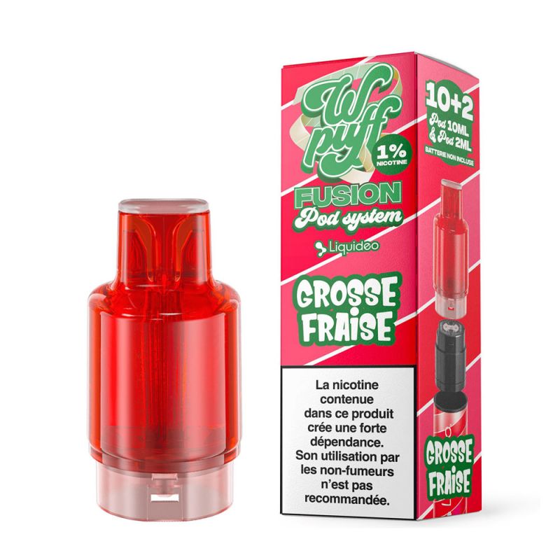 Recharge Grosse Fraise - Wpuff Liquideo