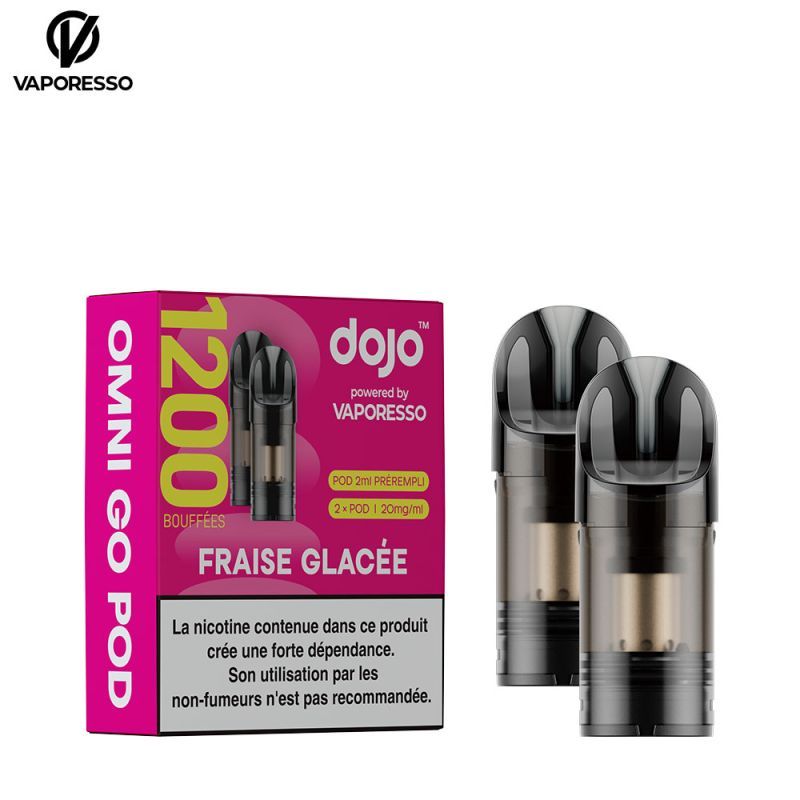 Recharges Fraise Glacée - Dojo - Puff Vaporesso