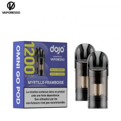 Recharges Myrtille Framboise - Dojo - Puff Vaporesso