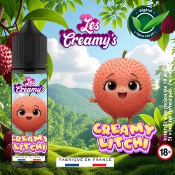 Eliquide Creamy Litchi 50ml Vape Bio