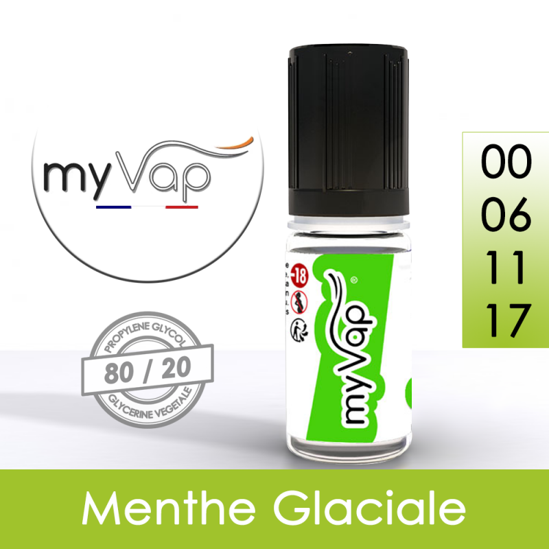 Eliquide Menthe Glaciale myVap Eliquide Menthe Glaciale myVap