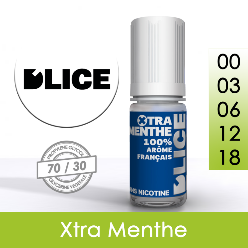 E-liquide Xtra Menthe Dlice Original by DLICE, eliquide mentholé