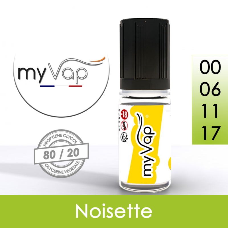 Eliquide Noisette myVap Eliquide Noisette myVap
