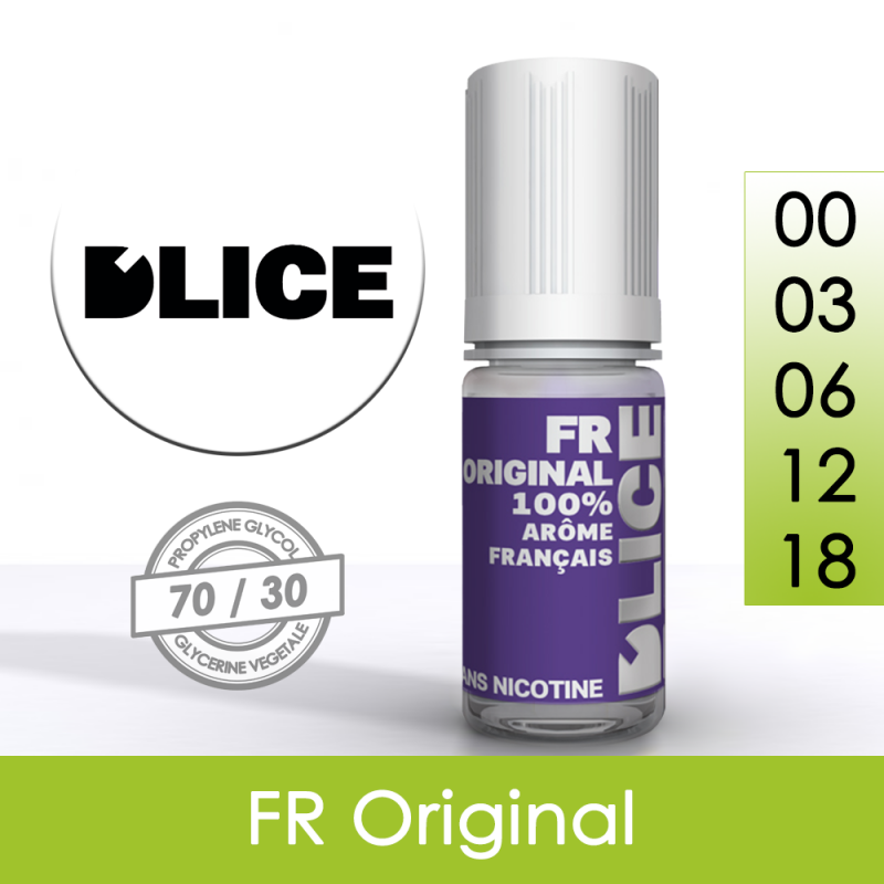 Eliquide FR Original DLICE  partir de 4,13  livr