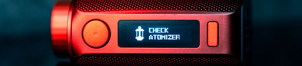 No atomizer - Atomizer Short - Check Atomizer