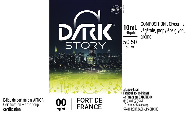 Eliquide Fort de France Dark Story partir de 4,13 livr Eliquide Fort de France Dark Story partir de 4,13 livr