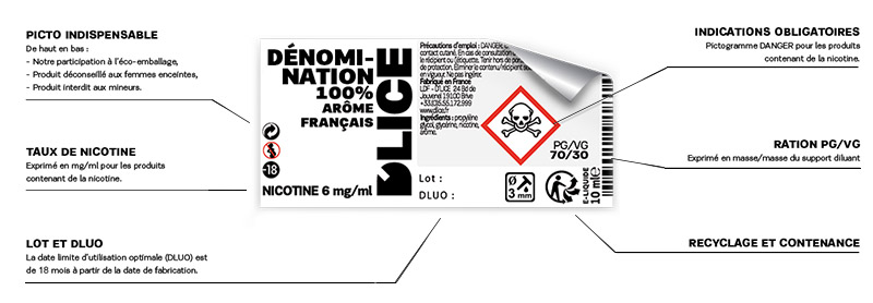 Eliquide Fraise DLICE à partir de 4,13 € livraison Gratuite
